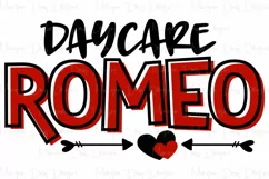 Daycare Valentine's Day SVG DXF PNG Cut File Product Image 2