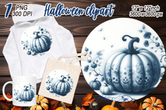 Cute Halloween pumpkin clipart |Coquette bows shirt designs Product Image 1