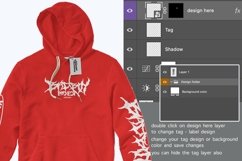 Premium Hoodie PSD Mockup Template for Print on Demand Product Image 5