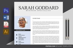 My Clean Resume/CV Set with MS Word Product Image 6
