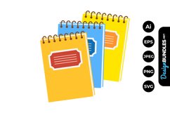 Notebook Clipart Product Image 1