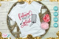 Future makeup artist svg file for crafter Product Image 1