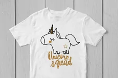 Unicorn Squad - Birthday SVG EPS DXF PNG Cutting Files Product Image 3
