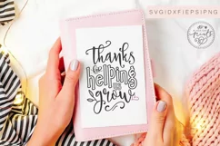 Thanks For Helping Us Grow SVG | Teacher SVG | End Of School Product Image 4