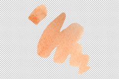 Orange spotted lily watercolor png Product Image 2