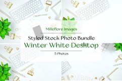 Winter WhiteDesktop Styled Stock Photo Bundle Hero Headers Product Image 1