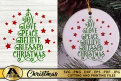 Christmas SVG PNG EPS DXF Christmas Quote SVG Christmas Tree Product Image 2