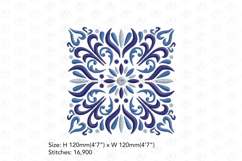 Decorative Quilt Block No1 Embroidery Design Product Image 5