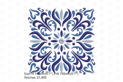 Decorative Quilt Block No1 Embroidery Design Product Image 7