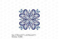 Decorative Quilt Blocks No3 Embroidery Design Product Image 2
