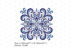 Decorative Quilt Blocks No3 Embroidery Design Product Image 4