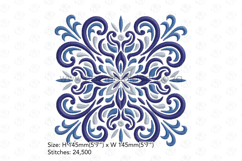 Decorative Quilt Blocks No3 Embroidery Design Product Image 6