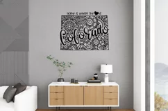 Colorado Mandala SVG File - Home is Where the Heart Is SVG Product Image 2