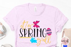 It&#039;s spring y&#039;all - Easter SVG EPS DXF PNG Cutting File Product Image 3