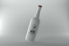 Wine Drink Bottle Mockup Product Image 1