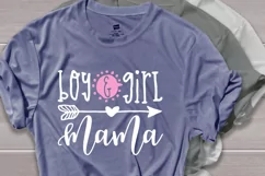 Boy girl mama svg, mom life svg file Product Image 2