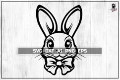 Easter Bunny SVG, Cute Baby animal Cut file Product Image 1