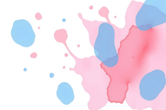 Pink Blue Watercolor Background Product Image 1
