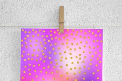 Colorful &amp; Gold Foil Confetti Papers Product Image 4