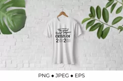 I survived the great toilet paper crisis of 2020 lettering Product Image 2