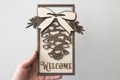 Welcome Sign Laser Cut Files | Welcome Sign SVG Product Image 2