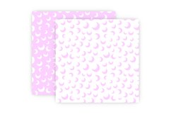 Pastel Moon Seamless Patterns Product Image 3