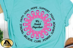 Breast Cancer SVG PNG EPS DXF Awareness SVG Pink Ribbon SVG Product Image 6