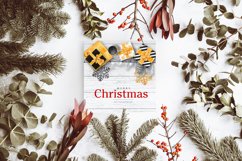 Merry Christmas Greetins Card Mockup Product Image 1