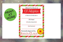 Elf Adoption Certificate Set | Elf Adoption | Elf SVG | Elf Product Image 2