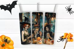 Halloween sublimation tumbler |Halloween party tumbler png Product Image 1