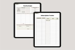2025 That Girl Digital Planner Canva Product Image 8