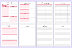 2026 Guided Gratitude Reflection Journal Canva Templates Product Image 9