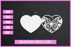 8 Valentine Cards SVGs, Happy Valentine's greeting card SVG Product Image 9