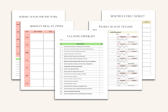 20262027 House Management Binder Product Image 8