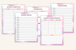 2026 Language Practice &amp; Progress Tracker Product Image 7