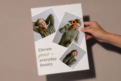 Tilted Polaroid Photo Collage Template | Editable Canva Product Image 8