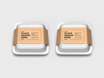 Styrofoam Food Box Packaging Mockup Template Bundle 2 Product Image 9