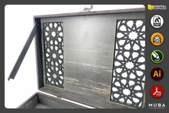 Laser Cut Quran Box Holder, Quran Stand, Quran Kerim Product Image 8