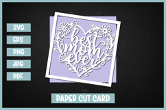 12 Best Mom Ever Layered SVG Bundle Product Image 3