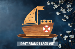 9 Boat Laser Cut Home Decor - Wooden Decor Laser Cut Product Image 9