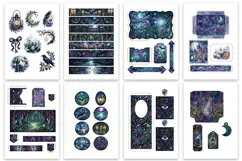 Booberry Manor Gothic Junk Journal Kit| Junk Journal Product Image 8