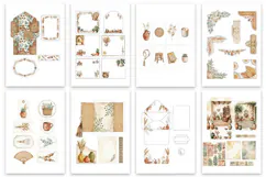Rustic Boho Junk Journal Digital Kit| Junk Journal Product Image 7