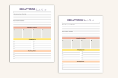 Decluttering &amp; Organizer Planner Product Image 8
