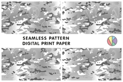 Camouflage Seamless Tileable Pattern. Product Image 1