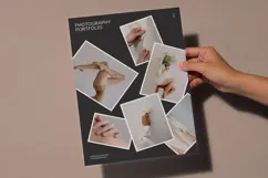 Asymmetrical Tilted Portfolio Stacked Photo Collage Product Image 8