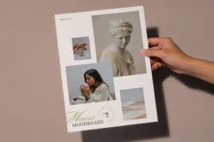 Elegant Neutral Moodboard Photo Collage Template Product Image 8
