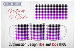 8 BUFFALO PLAID patterns for 11 oz - 15 oz mugs Product Image 9