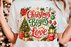 Festive Christmas Quotes PNG Product Image 7