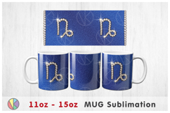 Capricorn Zodiac Sign - 11oz -15oz Coffee Mug. Product Image 2