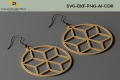 Geometric Earrings decorative Craft Jewelry Pendants Set 214 Product Image 6